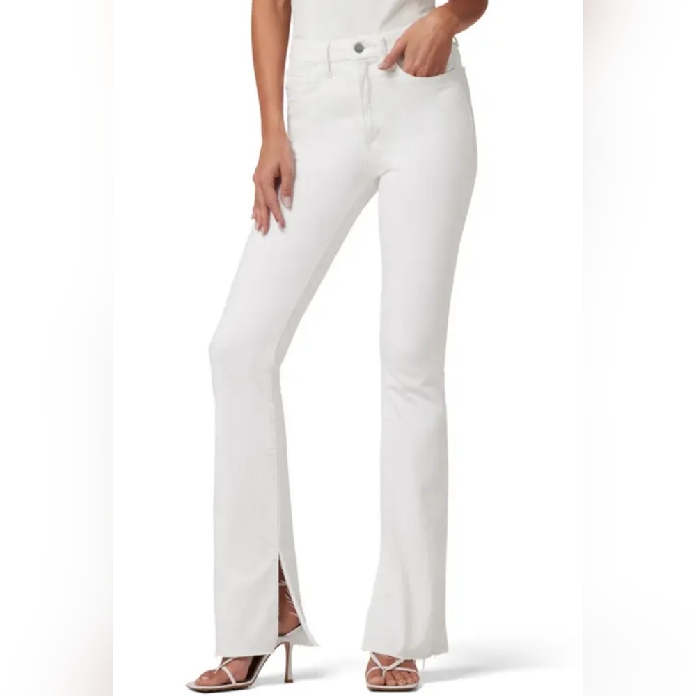Joe's NWT The Hi (rise) Honey curvy, bootcut jeans in white - Size 34